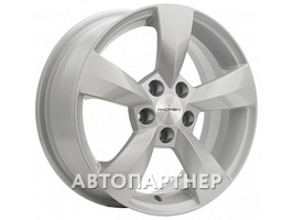 Khomen Wheels KHW1504 (15_Fabia) 6x15 5x100 ET43 57.1 F-Silver
